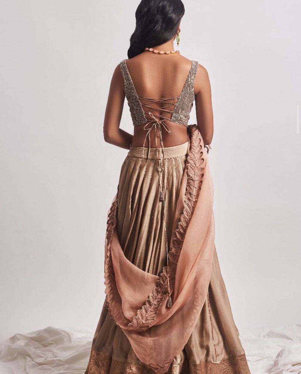 Ruhani Resham Lehenga Set - Image 2